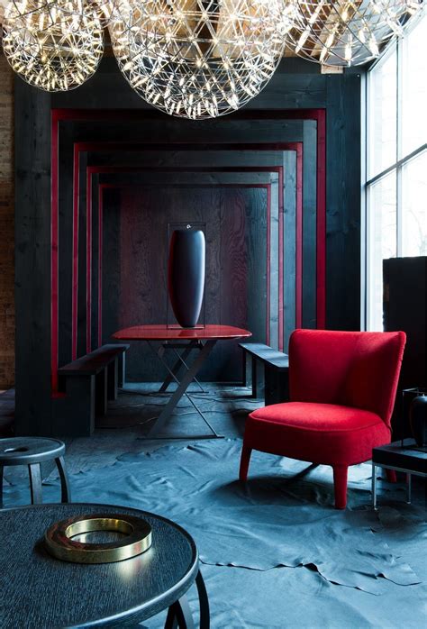 dark red interior design top  interior design