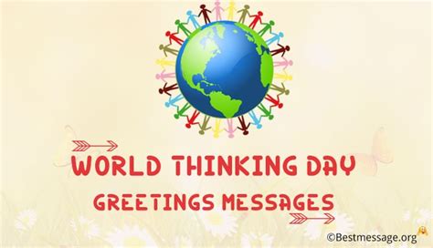 world thinking day  messages  quotes  february
