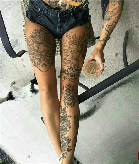 Pin By Nadia Sanchez On I Tuoi Mi Piace Su Pinterest Leg Tattoos
