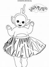 Teletubbies Mondobimbo Dieci sketch template