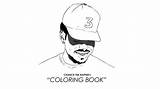 Rapper Coloring Chance Book Album Pages Background K5worksheets Worksheets Rappers Via Twitter Visit K5 sketch template