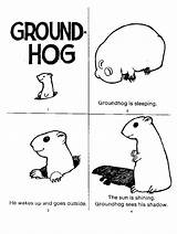 Groundhog Bestcoloringpagesforkids sketch template