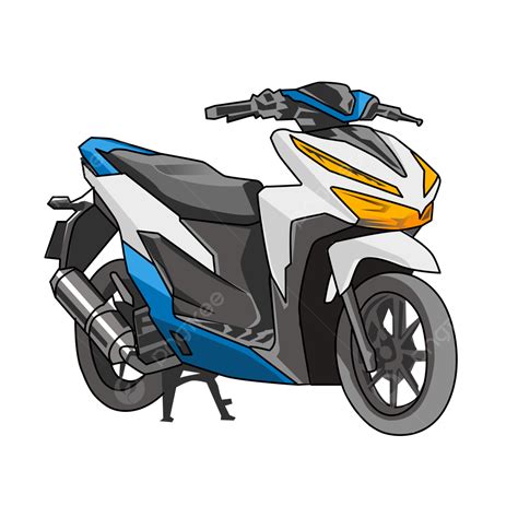 vector illustration   vario motorcycle bike vario motorcycle