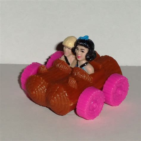 mcdonald s 1994 flintstones movie betty and bamm bamm car only happy meal