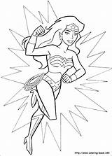 Superwoman Coloring Pages Getcolorings Good sketch template