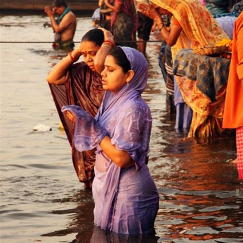 varanasi ghats women praying india beauty women women bathing