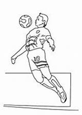 Voetbal Coloring Kleurplaat Wk Kleurplaten Arjen Robben Sport sketch template