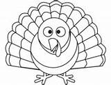 Turkey Coloring Cartoon Pages Printable Drawing Colorings Dot Crafts Paper Supercoloring Categories sketch template