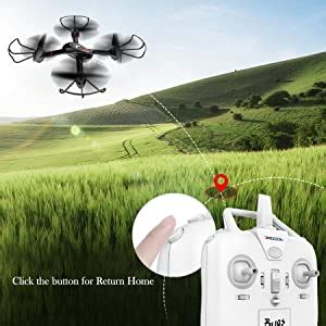 amazoncom drocon drone  beginners xw wi fi fpv training quadcopter  hd camera