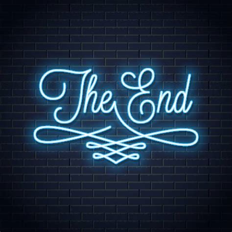 The End Logo Pictures Illustrations Royalty Free Vector Graphics