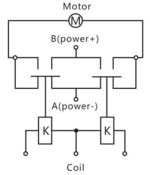 wiring diagram reversing contactor