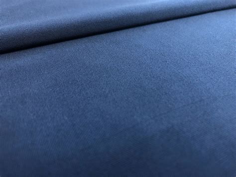 static  poly blend jersey lining  navy bj fabrics