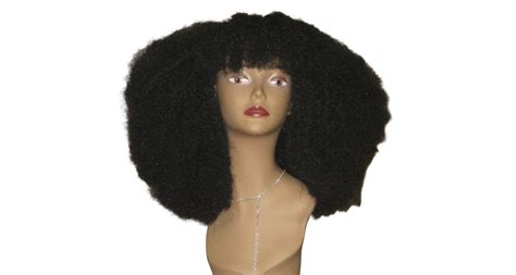 Essence Wigs Gorgeous Afro Kink Bohemian Vibe Bangs Fro Afro