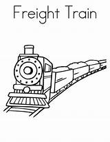 Coloring Train Freight Pages Worksheet Amtrak Template Print Sheet Trains Printable Locomotive Worksheets Handwriting Outline Colouring Subway Sketch Metro Twistynoodle sketch template