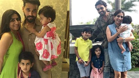 murali vijay  wife nikita   kids  adorable