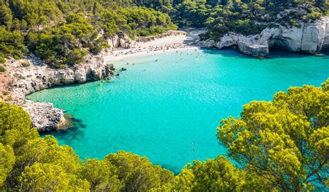 die  schoensten straende auf menorca  inkl bilder karte