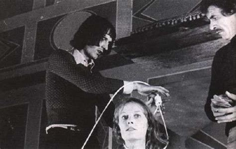 dario argento on the set of suspiria dario argento horror movie