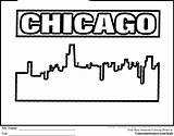 Chicago Coloring Pages Designlooter 77kb sketch template