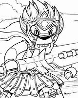 Chima Coloring Pages Legends Lego Getcolorings sketch template