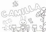 Camilla Stampare Cliccate sketch template