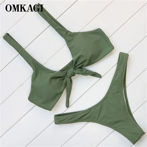 Omkagi Brand Sexy Brazilian Bikinis Women Swimwear Women Swimsuit