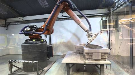 Kuka Kr120 6 Axis Cnc Robot In Action Youtube