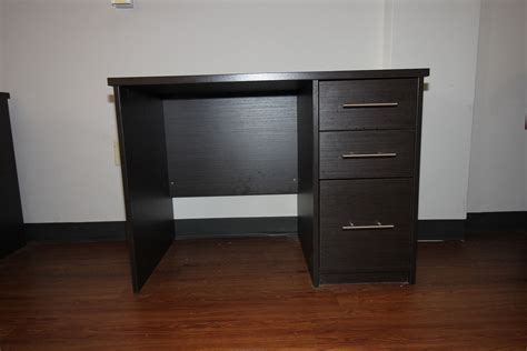 This Brown Desk Is In All Traditional Double And