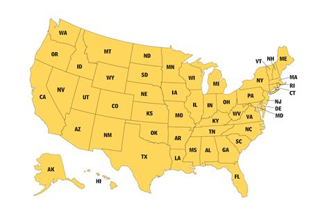 states map