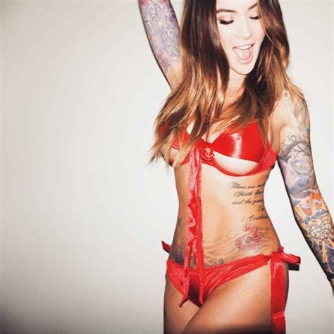 Tattoo Model Jessica Wilde Canada Inkppl