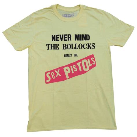 sex pistols・セックス ピストルズ・never mind the bollocks original album・tシャツ・ロックt