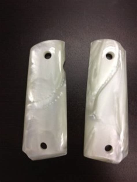 grips full size smooth pearl grips