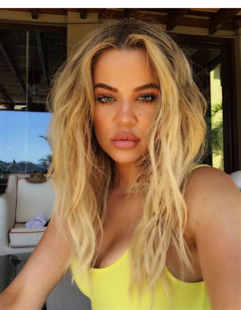 khloe kardashian s blonde hair — how to get her exact color hollywood