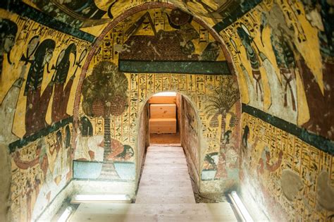 The Opening Of Four New Kingdom Tombs In Luxor Elmens