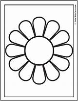 Daisy Colorwithfuzzy sketch template