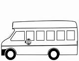 Autobus Bus Autocar Colorier Coloriages Scolaire Clipartmag sketch template