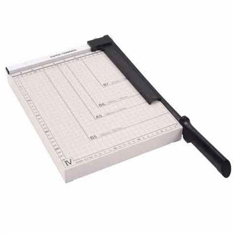 cp  size metal grip hand held paper cutter  rs piece paper