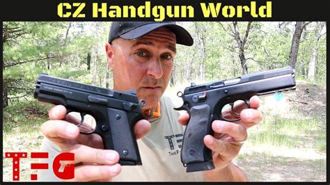 cz handgun world  cz handguns thefirearmguy youtube