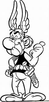 Asterix Obelix Coloring Printable Cartoons Color sketch template