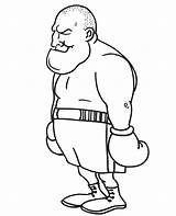 Boxer Boxeador Boxeo Boxen Olympic Guantes Ausmalbilder Muhammad Barechested sketch template