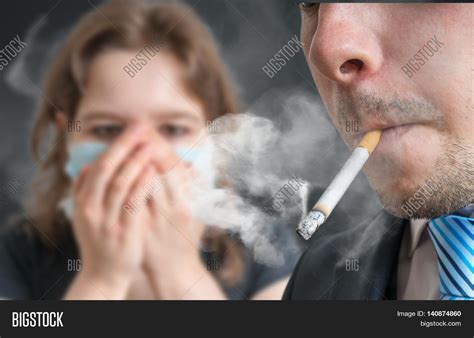 Passive Smoking Image And Photo Free Trial Bigstock