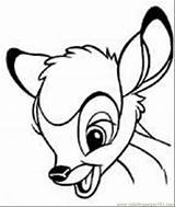 Bambi Coloring Pages Drawing Disney Faces Animal Easy Face Animals Print Drawings Hellokids Kids Walt Comment Colouring Comments Template Coloringhome sketch template