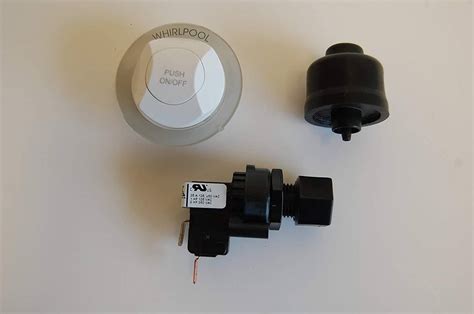 jacuzzi onoff actuator button replacement kit  air switch white kit