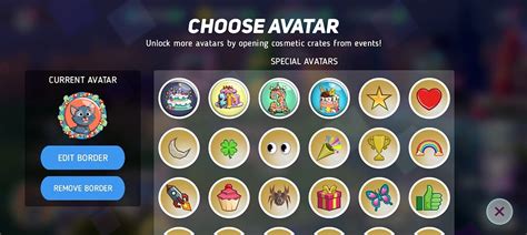 avatar menu  long feedback disney heroes battle mode