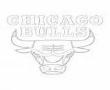 Coloring Pages Nba Bulls Logo Printable Chicago Sport Info sketch template