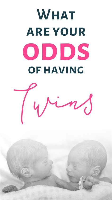 odds of having twins and odds of having twins after twins faq