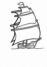 Segelschiff Malvorlage Ausmalbild Schiff Schiffe Windjammer sketch template