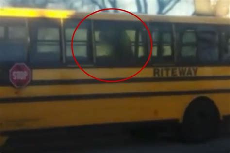 shocking video shows driver having sex with prostitute on school bus before driving off