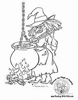 Coloring Witches Popular sketch template