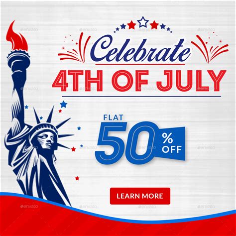 Fourth Of July Banners Bundle 10 Sets 180 Banners By Hyov Graphicriver