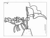 Crab Coloring Telescope Pages Drawing Hubble Kids Getdrawings Space sketch template